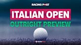 Steve Palmer's Italian Open predictions & golf betting tips