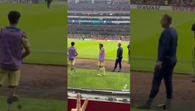 La pesada broma a Richard Sánchez durante el juego contra Pachuca