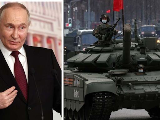 Vladimir Putin's main battle tank hit with humiliating problem