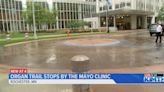 Organ Trail makes a stop in Rochester to visit Mayo Clinic