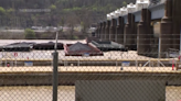 Barges break loose on Ohio River in Pittsburgh, damaging a marina and striking a bridge