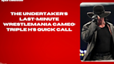 The Undertaker's Last-Minute WrestleMania Cameo Triple H's Quick Call #WrestleMania #TheUndertaker #CodyRhodes