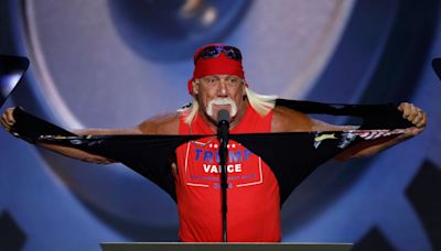 Let Trump-o-mania make America great again! Hulk Hogan rips off his shirt in wild RNC speech