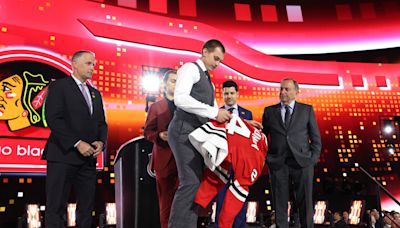 Blackhawks select defenseman Artyom Levshunov with No. 2 overall pick in 2024 NHL Draft