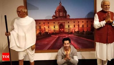 Varun Dhawan pays respect to Mahatma Gandhi on his birth anniversary, shares pictures from iconic location | Hindi Movie News - Times of India