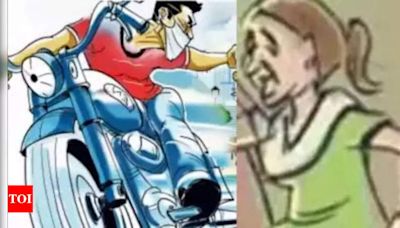 Gurgaon: Woman falls off auto as two men on bike snatch iPhone & flee | Gurgaon News - Times of India