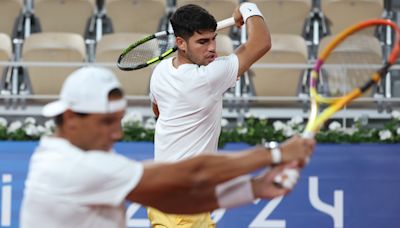 Carlos Alcaraz-Rafa Nadal vs Andrés Molteni-Máximo González: Horario y donde ver el partido de los JJOO de París 2024, en directo