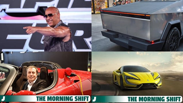 Cybertruck Serves As A Sinking Boat And A Koenigsegg Jesko Burns In This Week's Car Culture Roundup