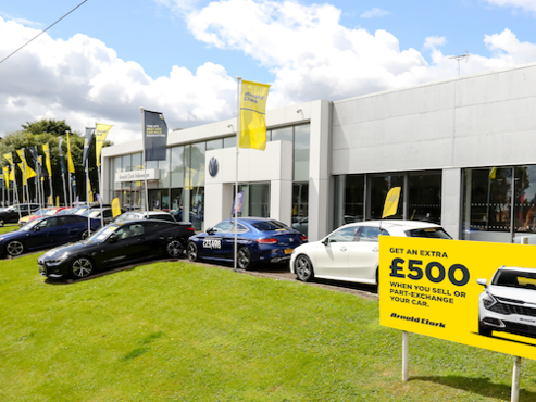 Arnold Clark offers customers extra £500 on part-exchange or sale