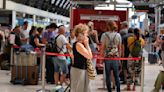 Italy rail strike strands commuters and tourists in sweltering weather at height of tourism season