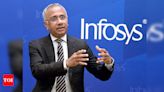 Infosys raises FY25 revenue growth forecast to 3-4% - Times of India