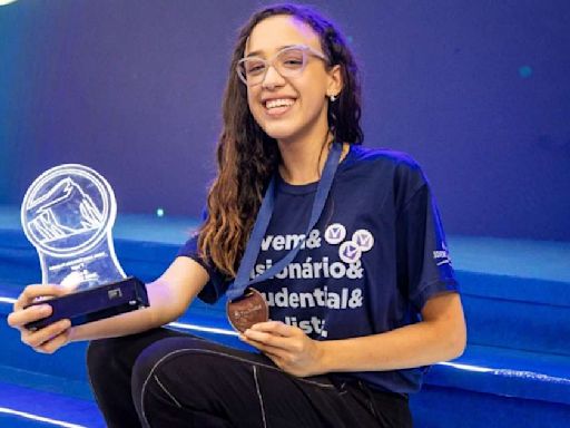 Adolescente que nasceu com ajuda da ciência pode ser a 1ª mulher a ganhar o 'Nobel do estudante'