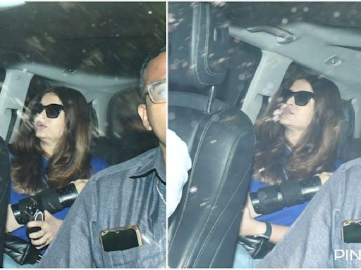 Aishwarya Rai Bachchan makes her first appearance after Cannes 2024; spotted with her hand in sling post-surgery