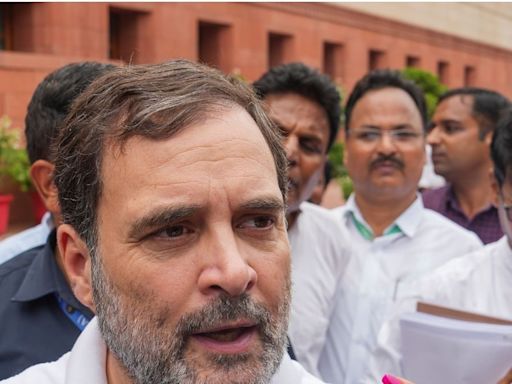 Rajnath Singh 'Lied' In Parliament On Compensation To Martyr Agniveer Families, Alleges Rahul - News18