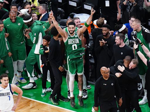 Celtics win record 18th NBA championship behind Jayson Tatum, Jaylen Brown