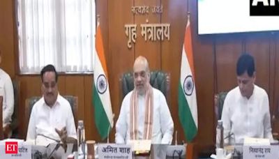 Amit Shah chairs meeting to review preparedness for flood management in country