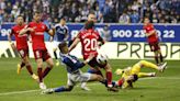 El Oviedo golea y da otro paso hacia el play-off: victoria 3-0 ante el Andorra