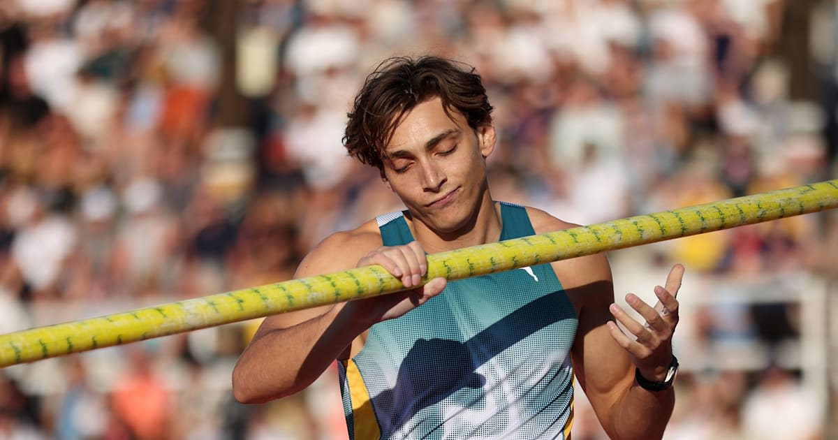 2024 Stockholm Diamond League: Mondo Duplantis wins at home but narrowly misses out on pole vault world record