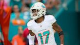 Dolphins WR Jaylen Waddle questionable to return vs. Eagles