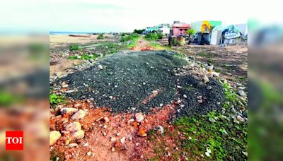 Illegal Construction and Debris Dumping Continues at Besant Nagar Beach | Chennai News - Times of India