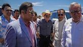 Rubén Rocha Moya visita nueva carretera en Sinaloa junto a Los Tigres del Norte
