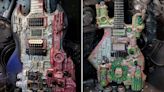 Luthier spends 3 years assembling sci-fi guitars – using model-building techniques lifted from Star Wars