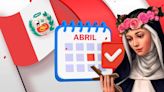 ¿Hay días feriados en Perú para el mes de abril?