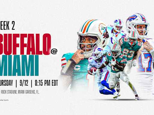 Bills at Dolphins: Game day inactives