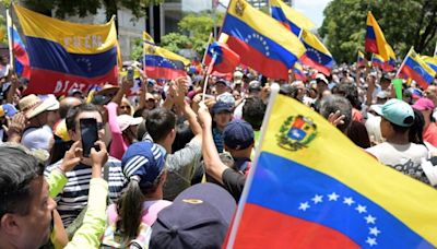 Thousands rally in Venezuela to protest Maduro's win in disputed vote