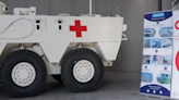 Ukraine to receive two medical armoured vehicles from Spain – video