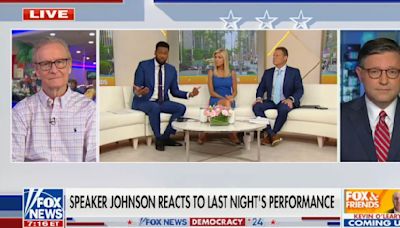 Fox’s Lawrence Jones Asks Mike Johnson If Biden Qualified for Office After Debate: ‘Shouldn’t We Be Talking...