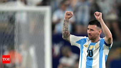 'Enjoing my last battles for Argentina to the maximum' - Lionel Messi | Football News - Times of India