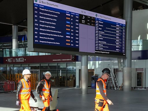 Video shows how to navigate the new Belfast Grand Central Station