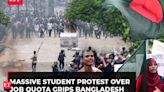 Bangladesh anti-job quota protests: Univ students on the streets, violence leaves few dead