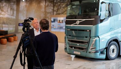 Truck maker Volvo's profit beats expectations, says demand keeps normalising