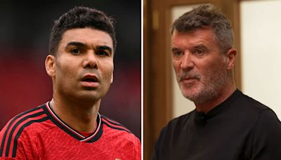 Roy Keane says he'd rather play a reserve or youth team player over Casemiro