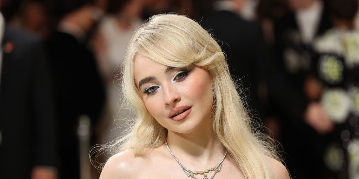 Every Product Sabrina Carpenter's Makeup Artist Used for Her 2024 Met Gala Return