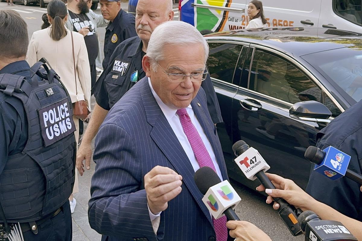 NJ governor, top Democrats stomp on Menendez after gold-bar guilty verdict