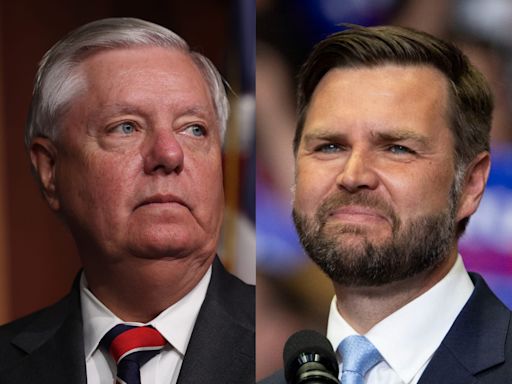 Lindsey Graham tried to stop Trump from choosing JD Vance as his VP pick, report says