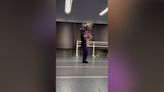 Dad and daughter take dance class together in sweet video: Watch