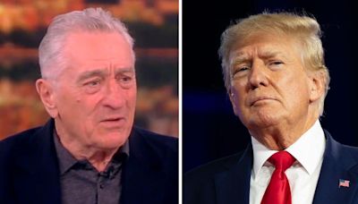 Robert De Niro censored four times on 'The View' while slamming "vicious" Donald Trump: "Excuse my French"