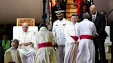 Pope Francis arrives in Papua New Guinea, country two of 12-day trip