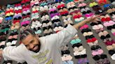 Drake Shows Off Collection of Bras Thrown on Stage During the It's All a Blur Tour