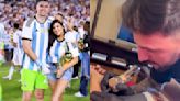 Mandinha Martínez aprovechó su pasó por Argentina para realizarse su primer tatuaje y sorprendió a todos
