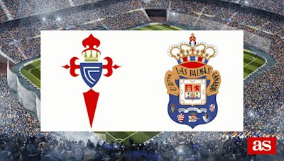 Celta vs Las Palmas: estadísticas previas y datos en directo | LaLiga EA Sports 2023/2024