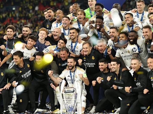 Real Madrid seals 15th Champions League title after 2-0 win over Borussia Dortmund