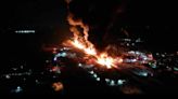 Train derailment sparks massive fire in Ohio, prompts evacuations