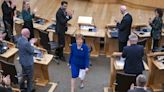 Sturgeon given standing ovation after final Holyrood speech as First Minister