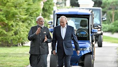 You devoted your whole life...: Putin praises Modi during meet