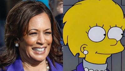 Kamala Harris Surprises 'Simpsons' Comic-Con Panel... Sorta!